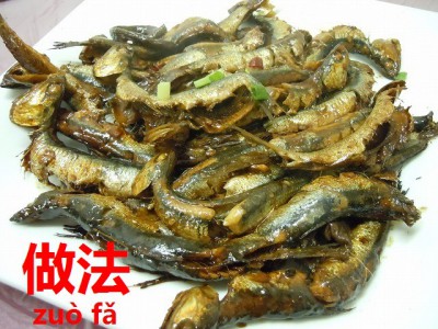 中国の海鮮レストラン調理事例醤油煮