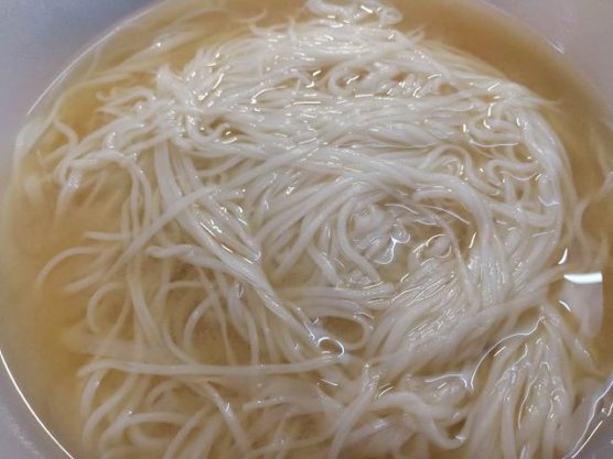 完成した中国のそうめん