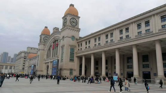 湖北省武漢の駅漢口