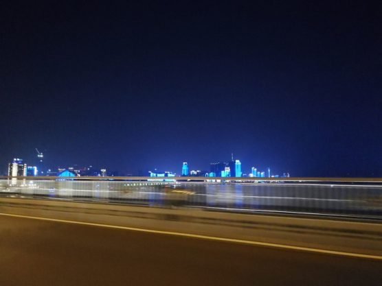 湖北省武漢の夜